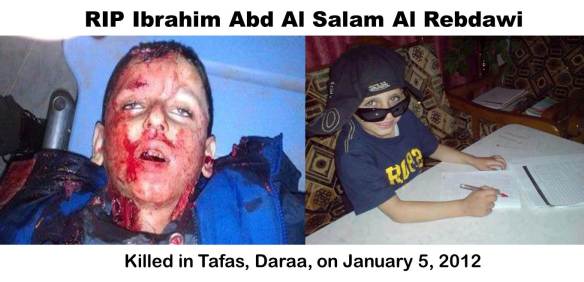 Before and after of Ibrahim al Salam al Rebdawi